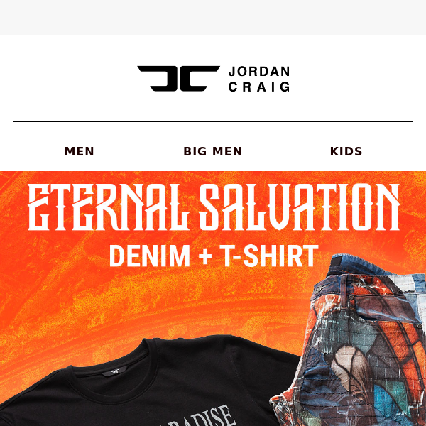 NEW Eternal Salvation Denim + Shirt