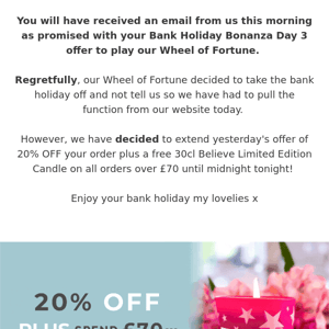 20% OFF Today Only Plus A Free Gift - OFFER EXTENDED  ✨