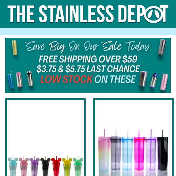 $3.75 cups + FREE SHIPPING