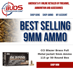 It's Time to Stock Up on 9mm, We Have Deals for You!
