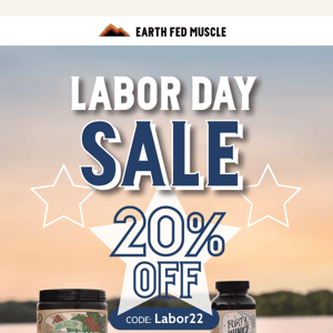⚡Labor Day Savings - 20% off TODAY ONLY⚡