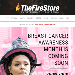 Breast Cancer Awareness Month is coming soon