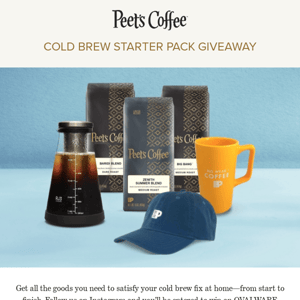 Don’t Miss Our Cold Brew Kit Giveaway