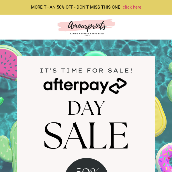 Don't Miss Out: AfterPay Sale