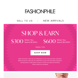 Sale Styles + Earn Extra Savings!