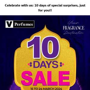 10 Days of Fragrance Deals!!
