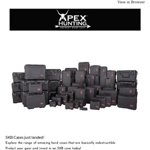 SKB Cases just landed!