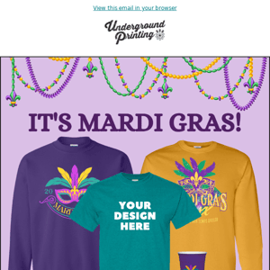 Get Ready for Mardi Gras!