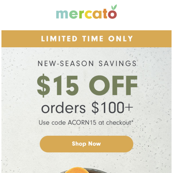 Exclusive Offer: Get $15 Off Groceries