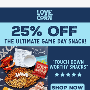 🏈25% OFF...TOUCH DOWN!🏈