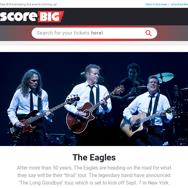 The Eagles / Matt Rife / Jelly Roll / Billy Joel / And More!