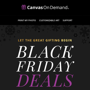 Let the gifting begin! 👉Find all of our BEST Black Friday Deals Inside👈