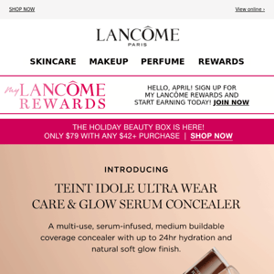 Meet a Multi-Use Icon: NEW Care & Glow Serum Concealer