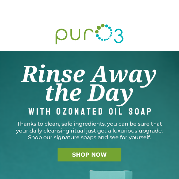 Rinse away the day with just one product!