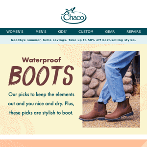 The Essentials: Waterproof Boots