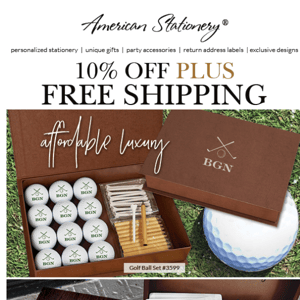 10% off PLUS FREE SHIPPING | Affordable gifts that LOOK expensive!