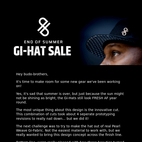 ☀️ End of Summer Gi-Hat Sale