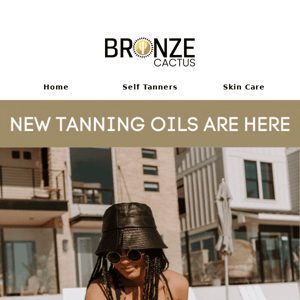 New Tan Oil: Shine On!