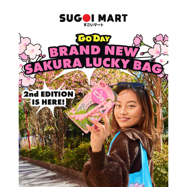 Our Sakura Lucky Bag is waiting for you 🌸