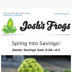 [SALE} Spring Savings are here!