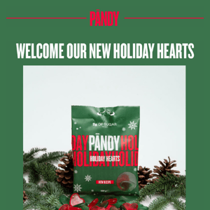 Welcome our new candy - Holiday Hearts 🎁