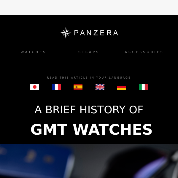 THE HISTORY OF GMT WATCHES