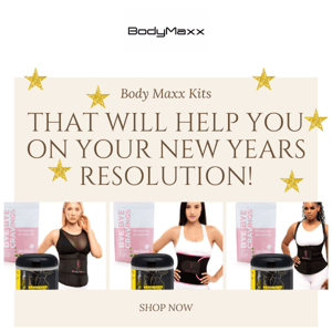 50% OFF Body Maxx Kits That Will Help You On Your New Year Resolution