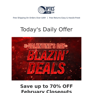 Up to 70% OFF New Blazin' Deals