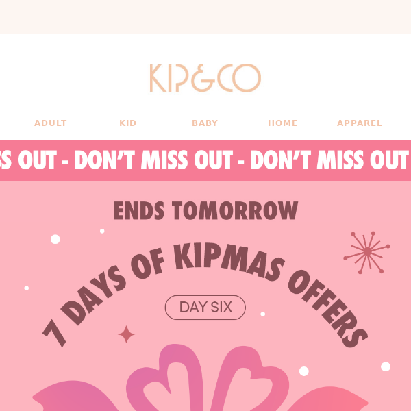 40% off Picnic 🌞 KIPMAS Day 6