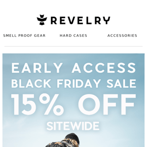 REVELRY // 15% Off Site Wide Happening Now!