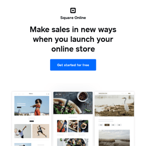 Next step: Make more sales when you launch your online store