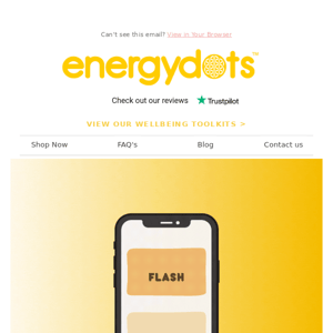 Energy Dots, FLASH SALE TUESDAY, suffering from EMF?