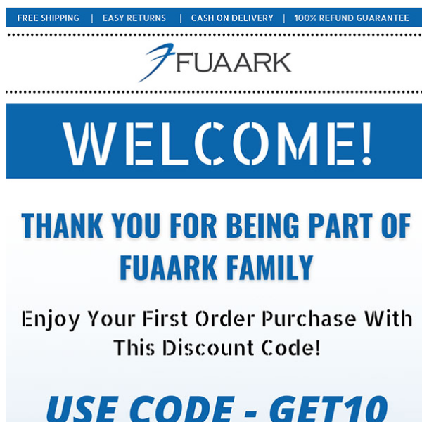 Fuaark - Thank you for registering