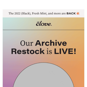 Our Archive Restock is HERE 💥