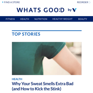 Extra stinky sweat? Here's why.