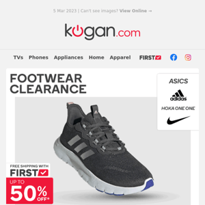 👟 Nike, ASICS, Adidas & More - Up to 50% OFF Footwear Clearance Deals*