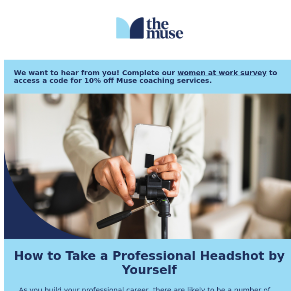 How to take a professional headshot