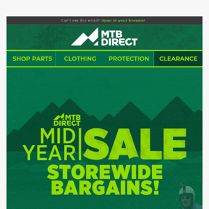 Mid-Year Sale - New Bargains Storewide 💥