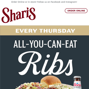 We've got a rib-tastic surprise for you!