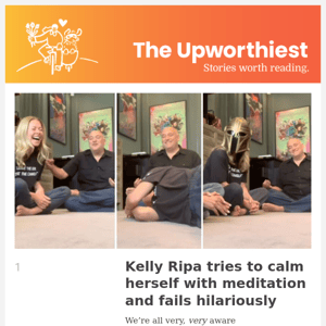 Kelly Ripa tries to calm herself with meditation and fails hilariously