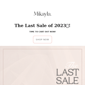 The Last Sale of 2023 🎉  | 10th November 12:00am