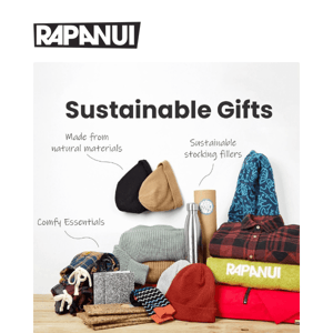 The Sustainable Gift Guide 🎁