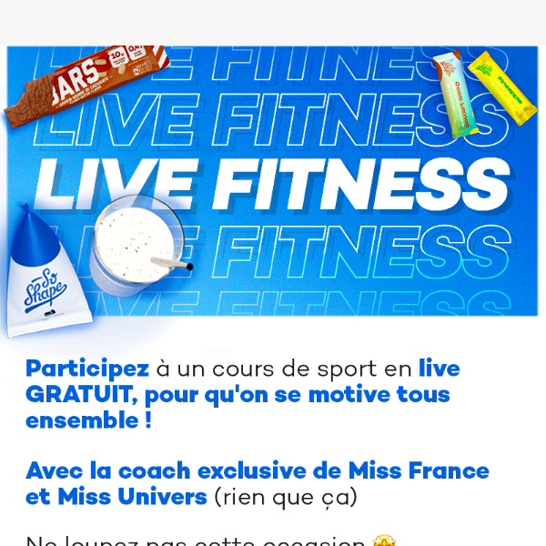 OFFERT : LIVE FITNESS SO SHAPE 🏋🏼‍♀️