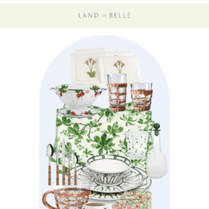 Shop the Table: English Garden Romance 🌻