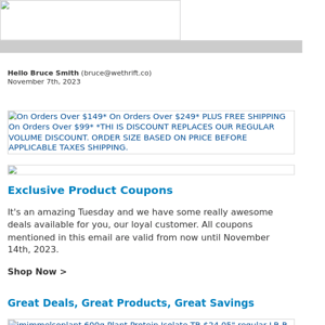 SVN Exclusive Customer Coupons