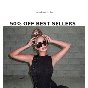 50% OFF BEST SELLERS STARTS NOW!