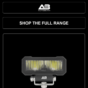 The new range of light bars and work lights is here!