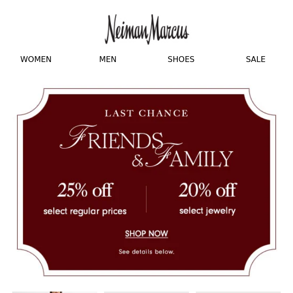 Neiman marcus last discount call promo code stackable