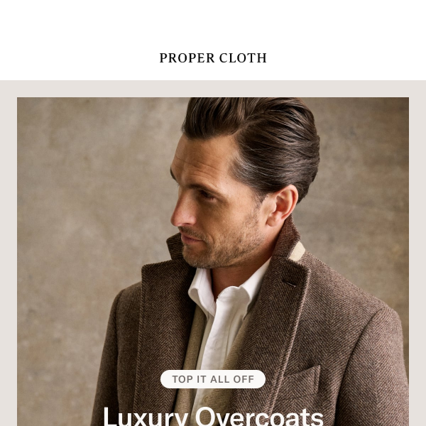 Top It All Off: Luxury Overcoats ft. New Cashmere