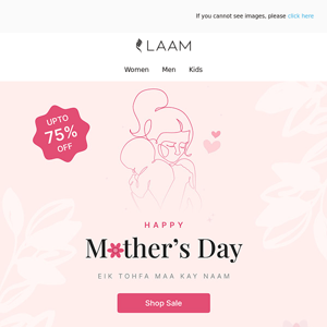 LAAM Time to Shop For The Perfect Mother's Day Gift!